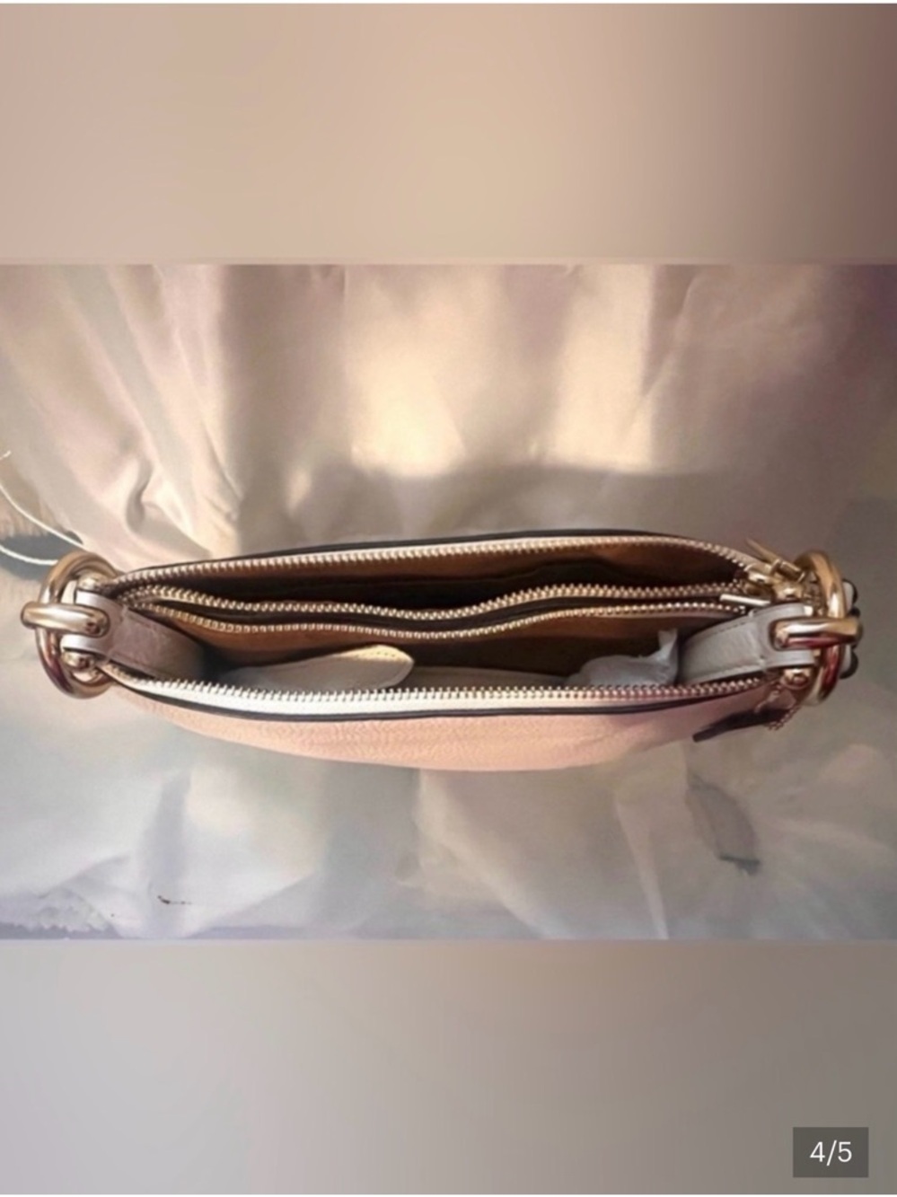Coach Mia Pebbled Leather Crossbody Bag - Picture 4 of 5